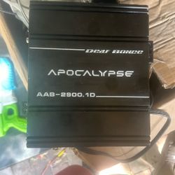 apocalypse muy buen amp jalando al 100 