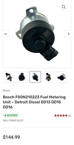 Bosch F00N210223 Fuel Metering Unit – Detroit Diesel DD13 DD15 DD16