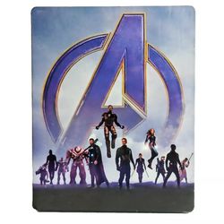 Avengers: Endgame 4K Ultra HD Blu-ray 2019 Limited Edition Steelbook 3 Disc's 