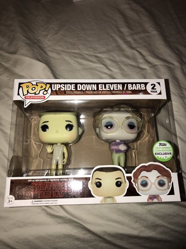 Stranger Things - Upside Down Eleven And Barb 2 Pack - POP