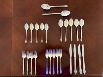 International Deep Silver flatware