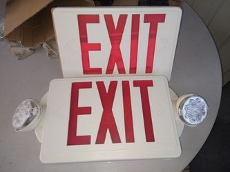 LED EXIT SIGNS