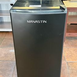 Mini Fridge with Freezer, 3.2Cu.Ft, Single Door Small Refrigerator, Energy-Efficient, Low Noise, Mini fridge for Bedroom Dorm and Office(Black)  💰110