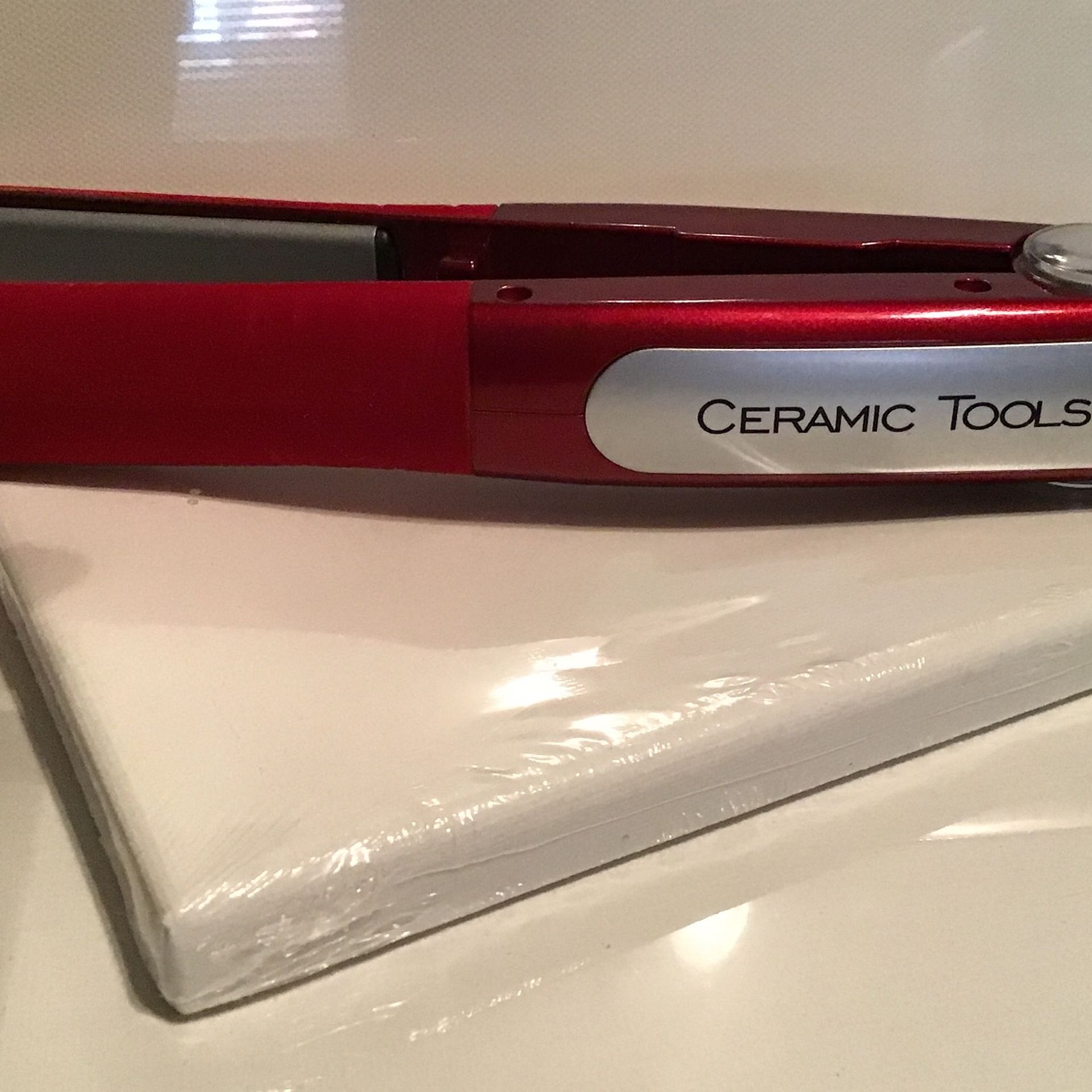 Velvet Red Conair Professional Ceramic 1in Hair Straightener Price Reduced 