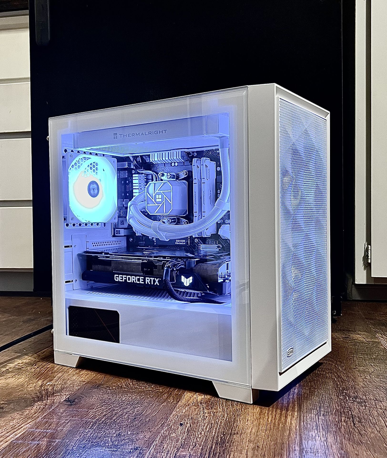 Gaming Pc : Rtx 3070 Ti, Ryzen 7, Watercooled, 1tb Ssd