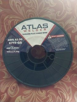 ATLAS WELDER AWS A5.20 E71T-GS