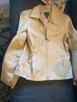2 women’s leather jackets $10