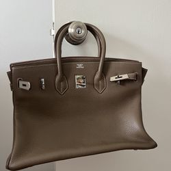 Leather  Purse With Dust Bag 