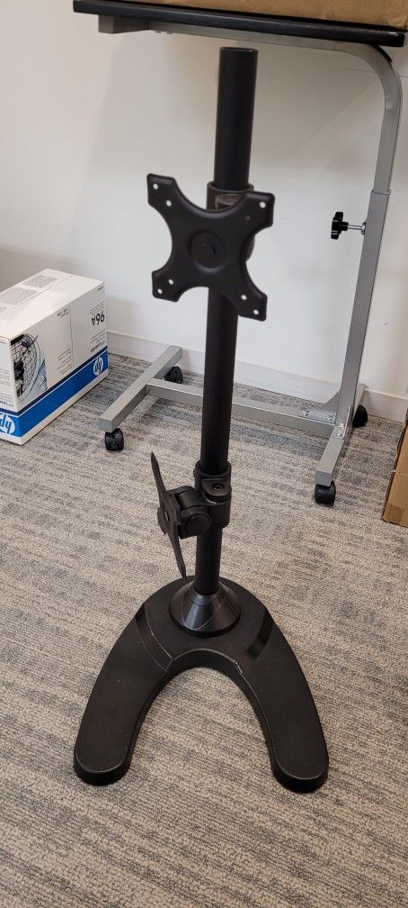 Ezm Vertical Dual Mount Free Standing Monitors