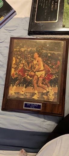 Dan Majerle signed plaque