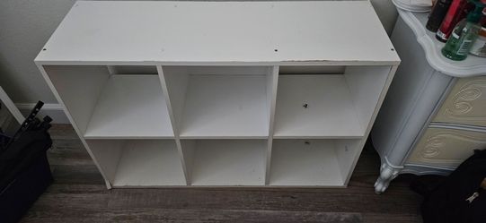 Cube organizer white