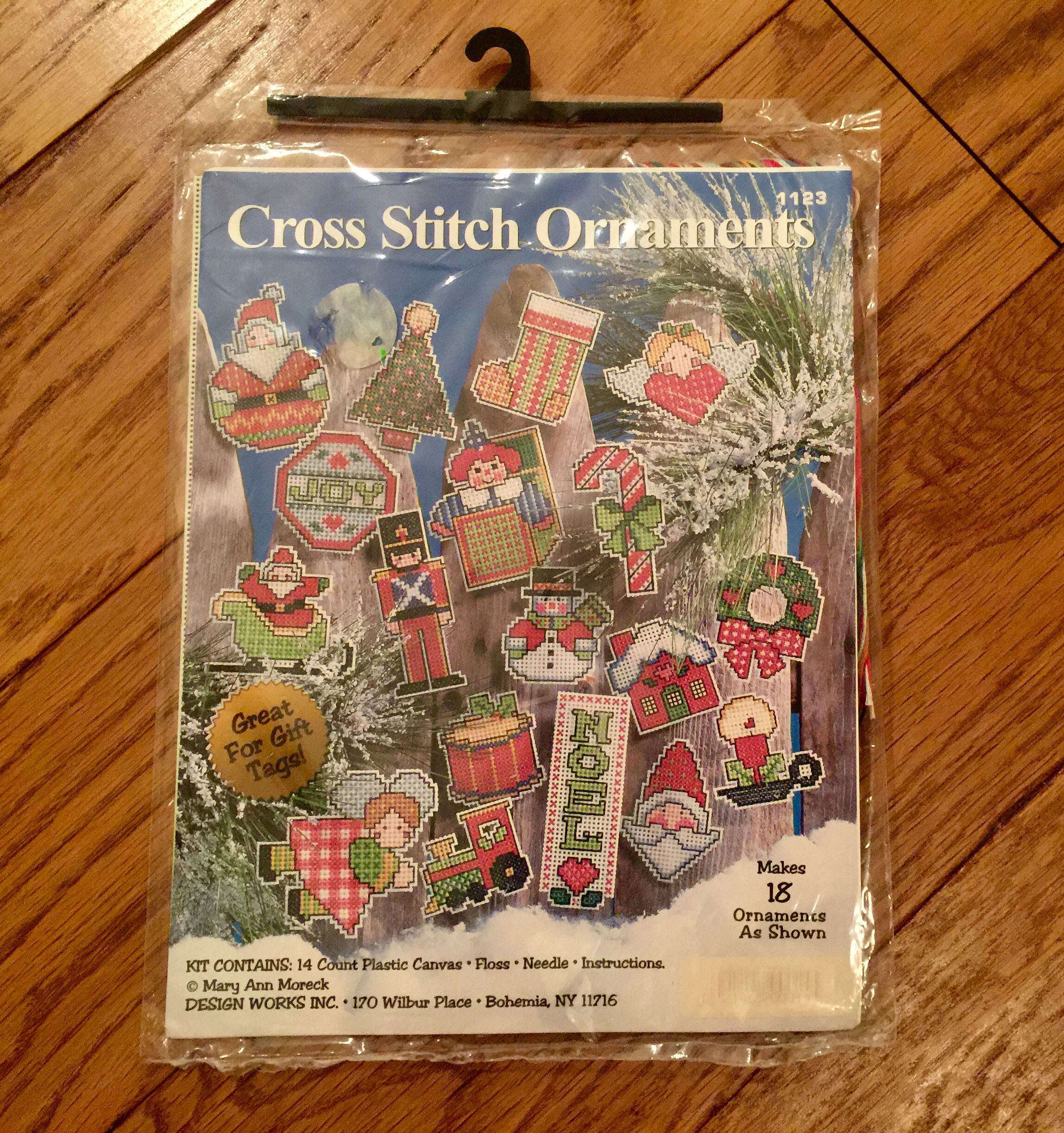 Counted Cross Stitch Christmas Ornaments Kit