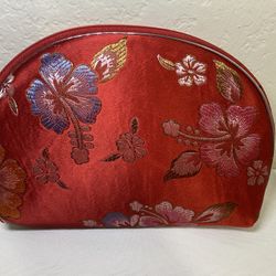 Red Silk Nesting Bags Set Of 5