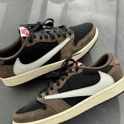 Nike Air Jordan 1 One Low Travis Scott，Size7-12