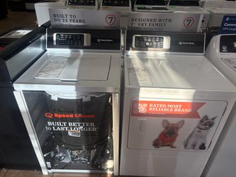 BRAND NEW SPEED QUEEN WASHER/DRYER SET