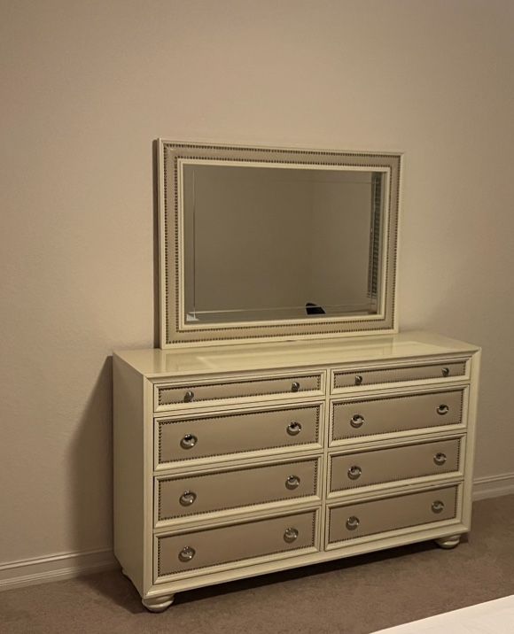 Bedroom Furniture With Mirror, Great Conditions, Like New