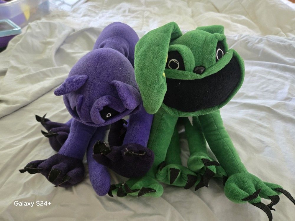 Catnap And Hoppy Hopscotch Poppy Playtime Smiling Critters