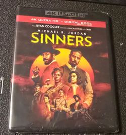 Sinners (2025) 4K Ultra HD UHD Blu-Ray + Digital