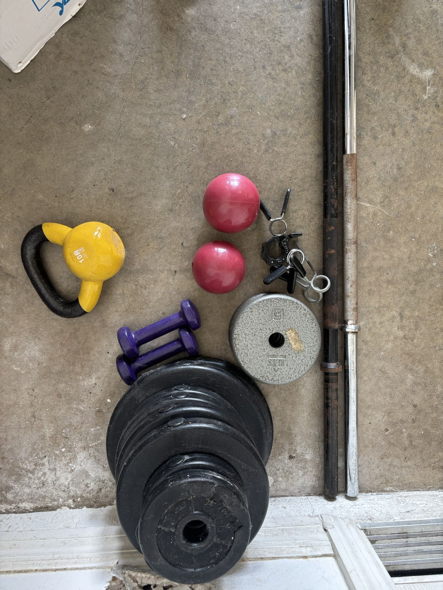 Hand Weights, Weights And Bars, Kettle Bell