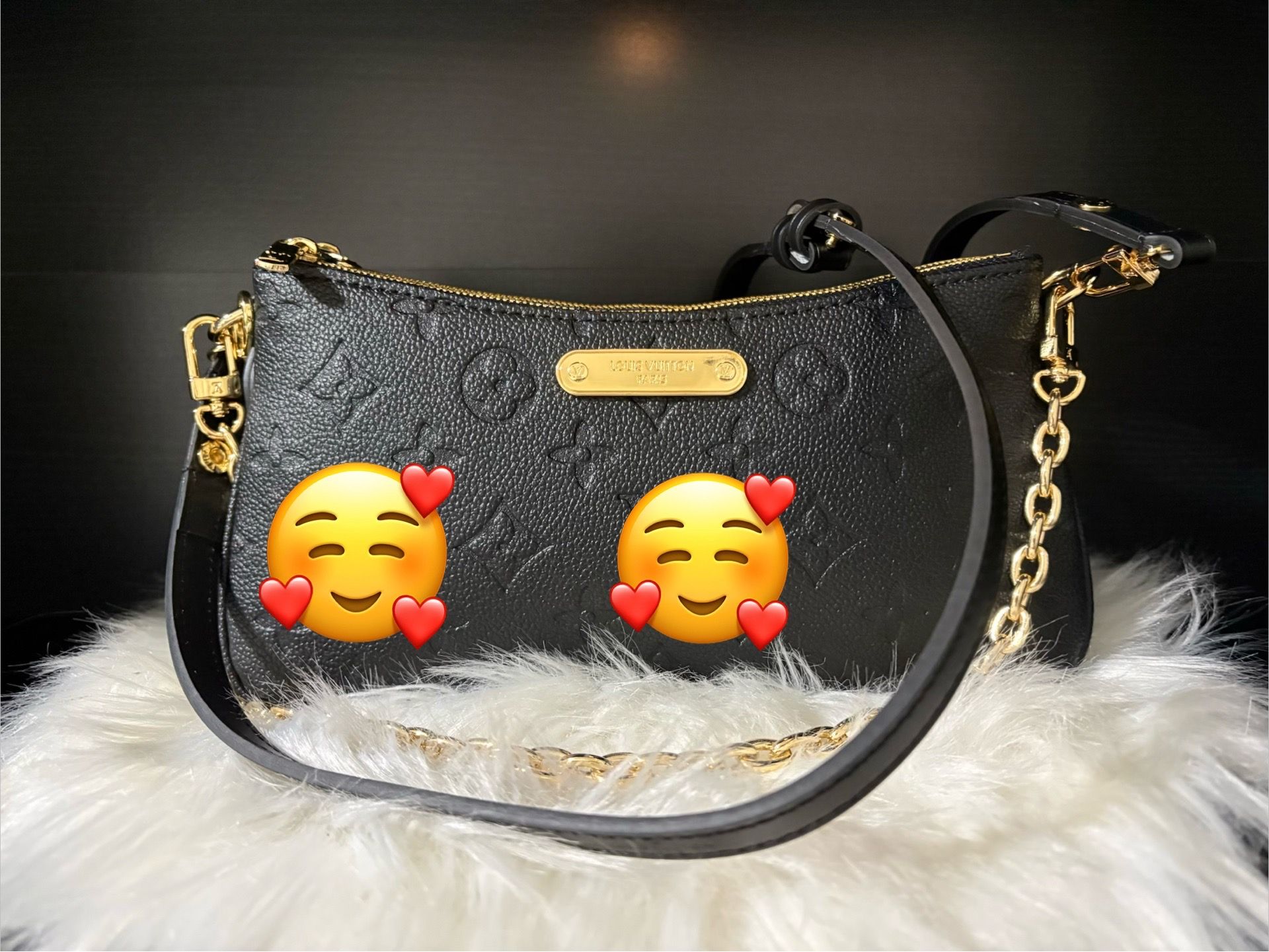 Embossed crossbody/shoulder bag
