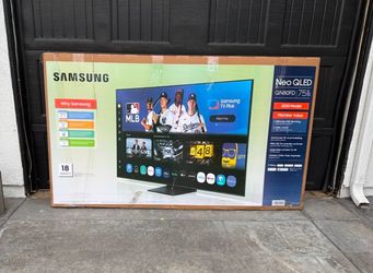 75 “ Samsung smart 4K NEO QLED HDR 120HZ QN80F model tv