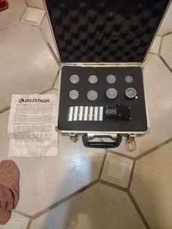 : Celestron
4.8
4.8 out of 5 stars
(17)
Celestron - AstroMaster 130EQ Newtonian Telescope & 1.25” Eyepiece and Filter Accessory Kit – 14 Piece Telesco