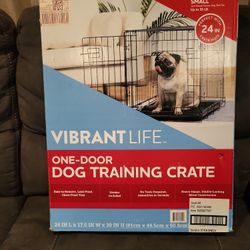 Vibrant Life One Door Dog Training Crate