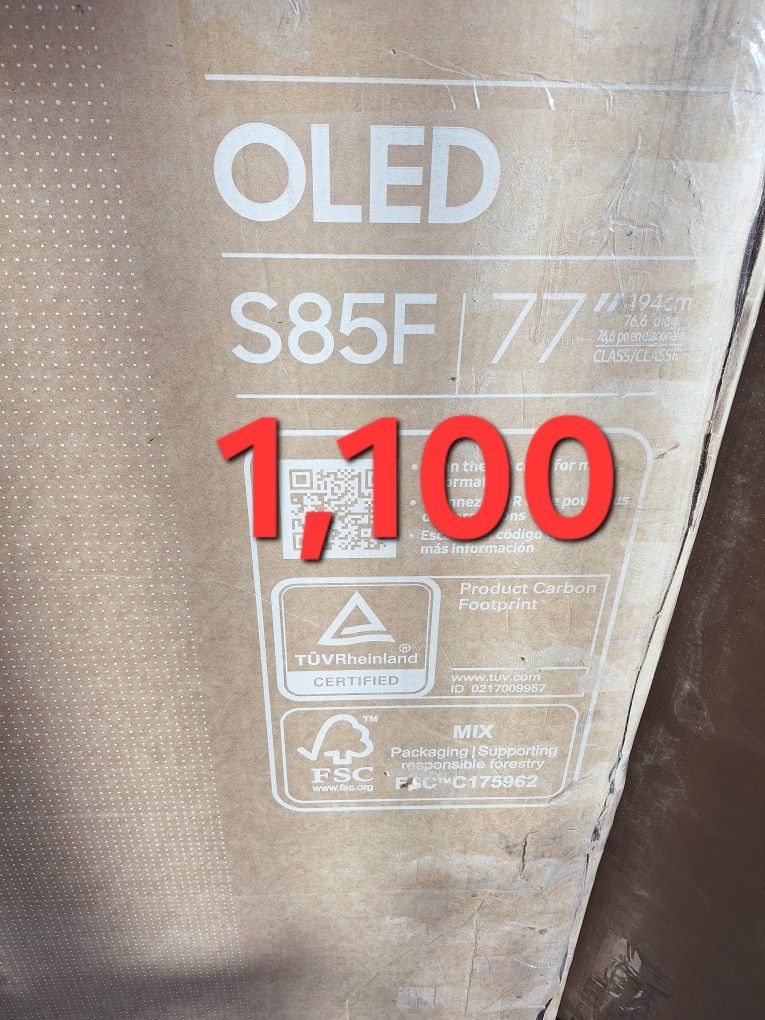SAMSUNG 77"INCH OLED 4K S85F