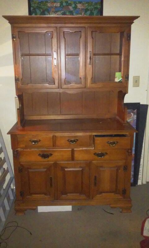 Tell City Young Republic China Cabinet Hard Rock Maple 8386 Andover Tell City Young Republic China Cabinet Hard Rock Maple 8386 Andover Finish For In Long Beach Ca Offerup