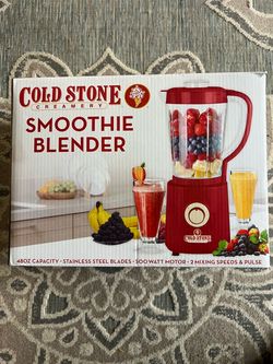 COLD STONE CREAMER Y SMOOTHIE BLENDER TM N COLD STONE CR 48OZ CAPACITY • STAINLESS STEEL BLADES • 500 WATT MOTOR • 2 MIXING SPEEDS & PULSE