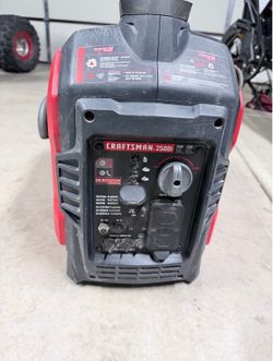 Craftsman generator
