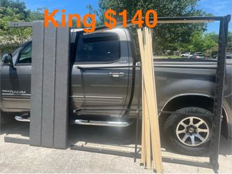 King bed frame