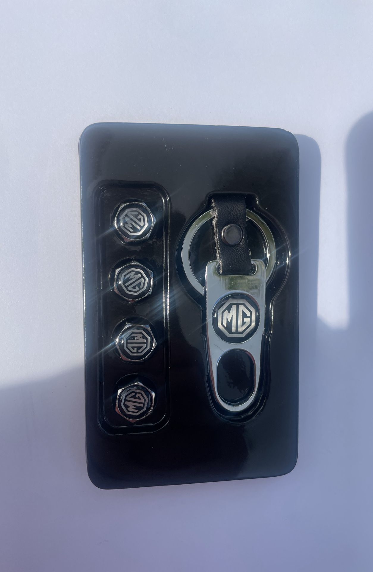 4 ~ MG Chrome Air Valve Caps