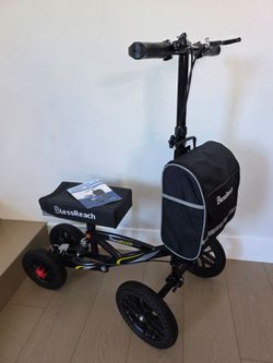 Brand new BlessReach All Terrain Knee Scooter for Adults Foot Injuries,11” Big Wheels
300lbs Foldable Leg Knee Scooter, Disc Brake System, Adjustable