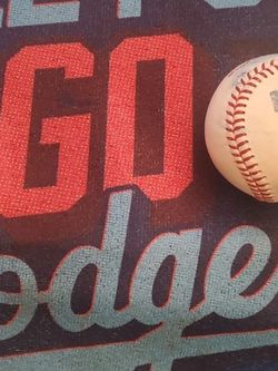 Dodger Fall Ball And Towl