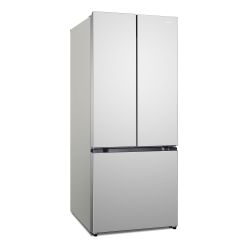 New Open Box 30 in. 17.5 cu. ft. Counter Depth 3-Door French Door Refrigerator in Stainless Steel