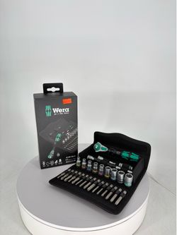 Wera 8100 SA 6 Zyklop Speed Ratchet Set, 1/4" drive, metric 05 004016 001, 28 pieces