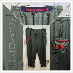 Mens Under Armour Combine Sweatpants Size 2XL