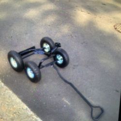 FOUR HEAVY DUTY WAGON WHEELS (New)