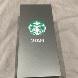 Starbucks Grey Rhinestone Cup