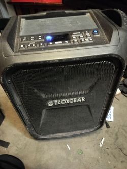 ECOXGEAR Bluetooth Party Speaker on Wheels 🔊