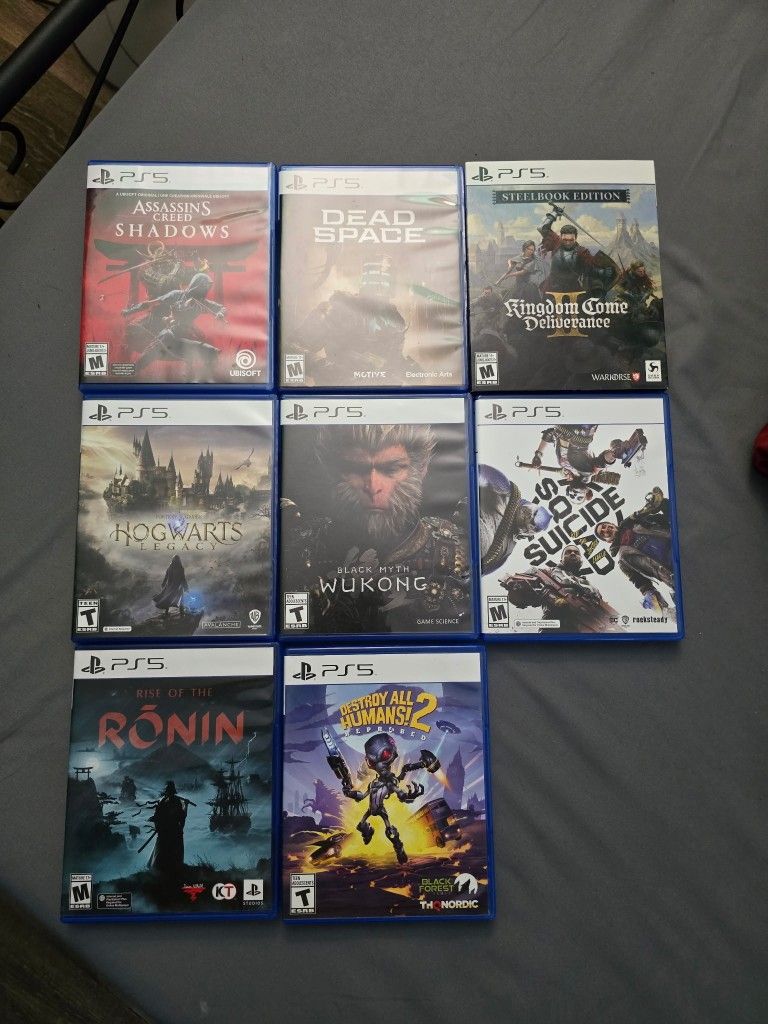 Ps5 Games 36$ Each