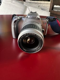 Canon EOS 300V 35mm Film Camera with 28-90mm Lens + Camera Bag