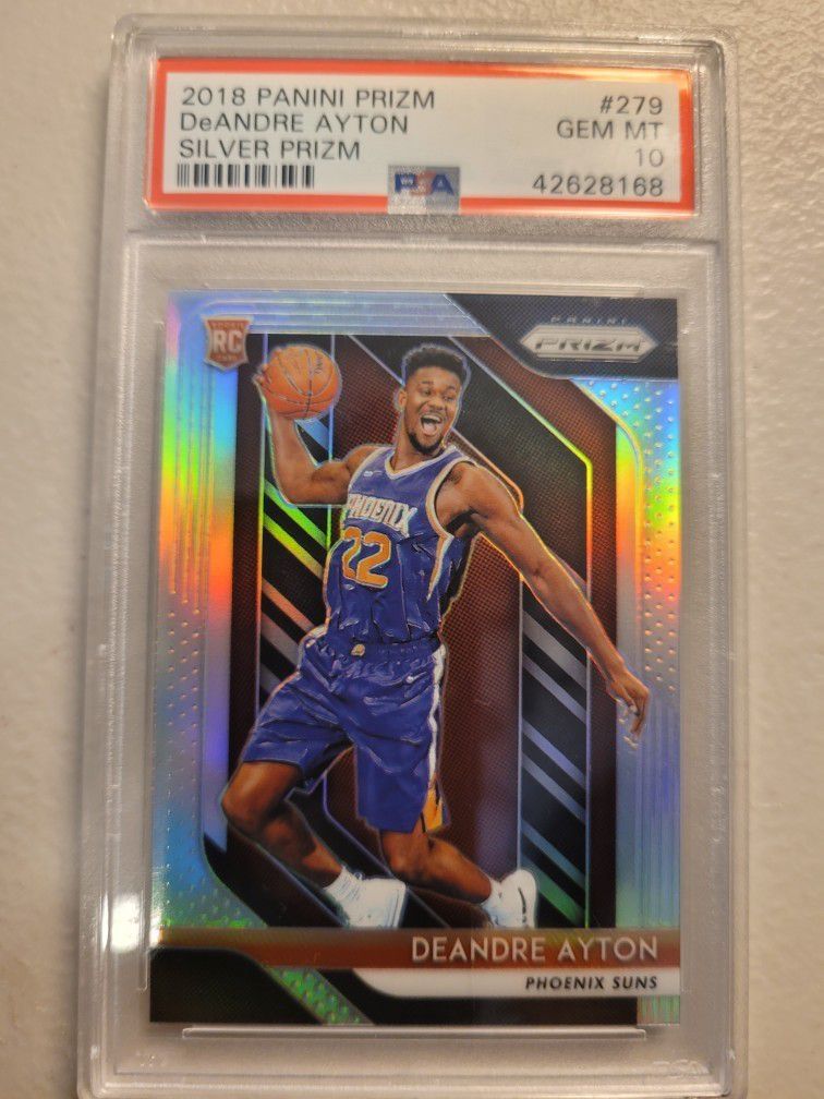2018 Panini Prizm Deandre ayton Psa10!