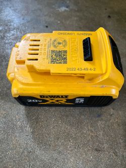 5.0AH MAX XR Lithium-Ion 20V Premium Battery Pack