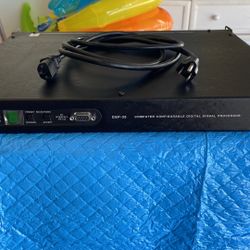 QSC DSP30 1RU 2-channels DSP EQ Speaker management Professional DJ Equipment $125