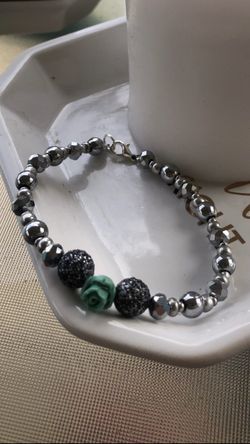 Handmade beaded bracelet.