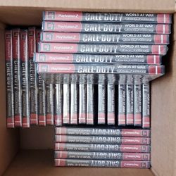 READ DESC. New/Sealed Call Of Duty World At War PS2