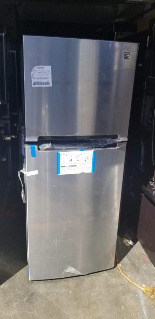 Refrigerator stainless steel nuevo