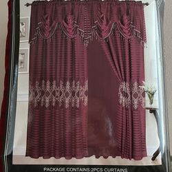 Curtains for the living room or bedroom.